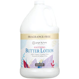 Ginger Lily Farms Botanicals Soothing Butter Lotion for Dry, Sensitive Skin, 100% Vegan & Cruelty-Free, Fragrance Free, 1 Gallon (128 fl oz) Refill (pack of 1)