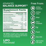 Lipo-Flavonoid Balance Support, Helps Reduce The Risk of Vertigo Like Symptoms, Dizziness, Spinning and Swaying Related to Poor Inner Ear Health (30ct)