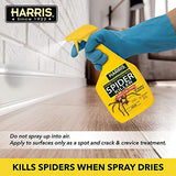 Harris Spider Killer, Liquid Spray with Odorless and Non-Staining Formula (32oz, 2-Pack)