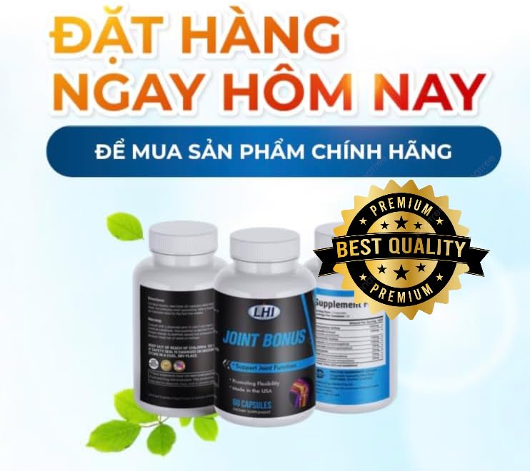 Generic Joint Bonus Xương Khớp (100% Authentic, Sản Phẩm Chính Hãng USA) 2 Bottles