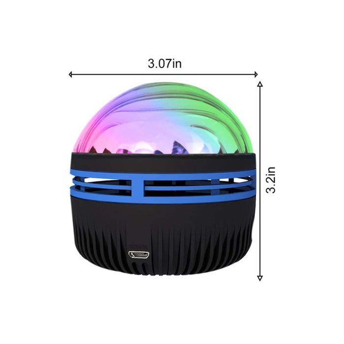 2 in 1 Northern Lights and Ocean Wave Projector,Your Perfect Projector,with 14 Light Effects,Rechargeable LED Atmosphere Light for Bedroom for Bedroom, Game Rooms, Home