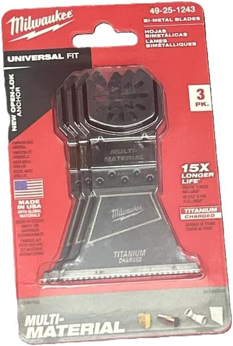 Milwaukee Electric Tools Blade Multi-MAT BM 2-1/2IN 3PK 49-25-1243
