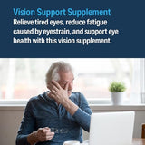 Advanced Bionutritionals – Advanced Vision Formula Supplement, Healthy Vision, Eye Function Support, Eye Vitamins, Lutein, Zeaxanthin, Vitamin A, C, Zinc, Gluten Free, Dairy Free, Vegan (60 Tablets)