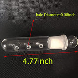 2 pcs Glass 2 Pieces Planaria Trap 3-Holes Glass Snail Catcher For Aquarium Cherry Shrimp Crystal Red Shrimp Dwarf Shrimp Trap