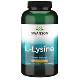 Swanson Amino Acid Free-Form L-Lysine 500 Milligrams 300 Capsules