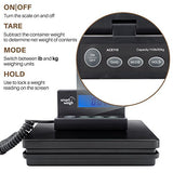 Smart Weigh Digital Shipping and Postal Weight Scale, 110 lbs x 0.1 oz, UPS USPS Post Office Scale