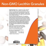 NOW Supplements, Lecithin Granules with naturally occurring Phosphatidyl Choline and Other Phosphatides, 2-Pound