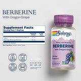 SOLARAY Berberine Root Extract Advanced Formula, AMPK Activator, Healthy Immune, Digestion & Metabolism Support, 60 VegCaps