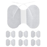 Syrtenty TENS Unit Replacement Pads - Pack of 6 Butterfly Shaped Electrode Squares for Muscle Stimulation & Therapy