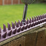 Fence Wall Spikes Garden Security Intruder Burglar Anti Climb S4U® (3 Pack (30pcs) - 10m)