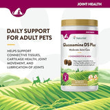 NaturVet – Glucosamine DS Plus - Level 2 Moderate Care – Supports Healthy Hip & Joint Function – Enhanced with Glucosamine, MSM & Chondroitin – for Dogs & Cats – 240 Soft Chews