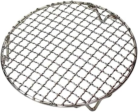 Round Barbecue Cooling Baking Rack Dia 13" Stainless Steel Pot Rack with Legs for Air Fryer Instant Pot Pressure Cooker Canning Dutch Oven