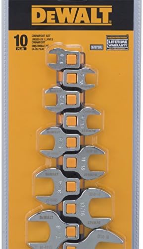 DEWALT DWMT75425OSP 3/8" Drive Crowsfoot Set