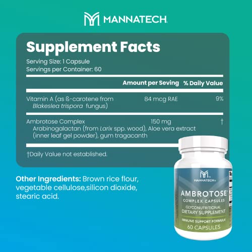 Mannatech® Ambrotose® Complex 60 Capsules