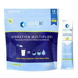 Liquid I.V.® Hydration Multiplier® + Probiotic Kombucha - Tart Green Apple - Hydration Powder Packets | Electrolyte Drink Mix | Easy Open Single-Serving Stick | Non-GMO | 14 Servings (Pack of 1)