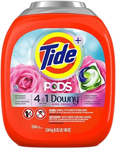 Tide Pods with Downy April Fresh, 104 Count