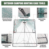 Bird Trap Outdoor Hunting Trap Bird nets Camping Hunting Cage Tools Cage Trap,Sturdy Upgraded Version of The breeding Hunting Animal Traps for Birds Pigeons Chinken Pheasant Duck (18x20 inches)