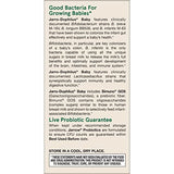 Jarrow Formulas Jarro-Dophilus Baby Probiotic + GOS Prebiotic, Dietary Supplement, Gut Support for Babies, 2.1 oz Powder, 60 Day Supply