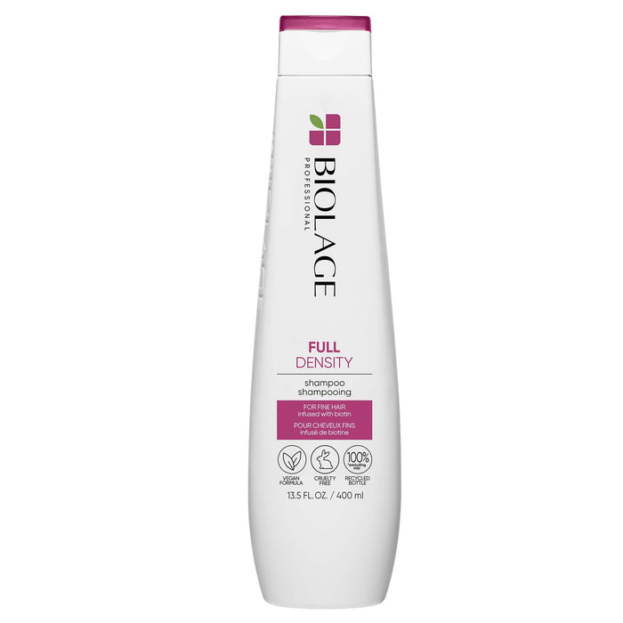 Biolage Full Density Thickening Shampoo | For Fuller & Thicker Hair | With Biotin | For Thin & Fine Hair | Paraben & Silicone Free | Vegan | 13.5 Fl. Oz