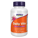 NOW Foods Supplements, Daily Vits™ with Fruit & Veggie Blend, Lutein and Lycopene, 120 Veg Capsules