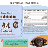 Natural Dog Company Probiotic Chews for Dogs (90 Bites), Chicken Flavor, Helps with Digestion & Gut Health Supports Immune System, Probiotics Supplement for Dogs of All Ages, Sizes & Breeds.