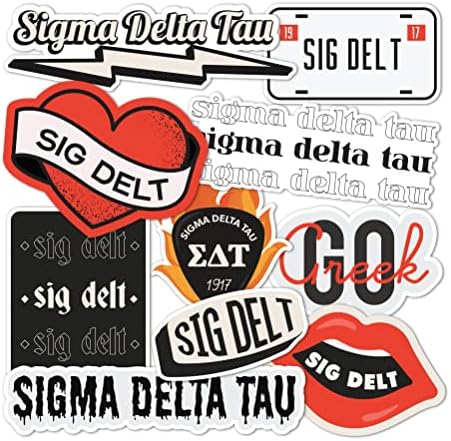 Desert Cactus Sigma Delta Tau Sticker Decal Laptop Water Bottle Car (Rock & Roll Sheet)