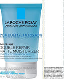 La Roche-Posay Toleriane Double Repair Matte Face Moisturizer, Daily Gel Moisturizer For Oily Skin Control with Niacinamide, Oil-Free, Non-Comedogenic, Moisturizing for Sensitive Skin