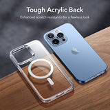 ESR for iPhone 13 Pro Max Case, Compatible with MagSafe, Shockproof Military-Grade Protection, Yellowing Resistant, Magnetic Phone Case for iPhone 13 Pro Max, Classic Hybrid Case (HaloLock), Clear