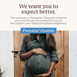 Premama Prenatal Vitamins for Women, Once-Daily Multivitamin Supplement, Includes Folate and DHA, Allergen-Free, 28 Vegan Capsules