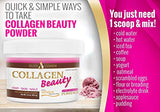 Collagen Beauty Powder™ By Suzy Cohen (3.3 oz) Anti Aging Hydrolyzed Protein Collagen Powder Type I and III for Supple Skin, Shiny Hair & Strong Nails- Unflavored Powder Drink with Verisol- Made in US