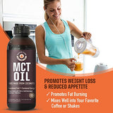 Rapid Fire MCT Oil, 100% Made from Coconuts, Ketogenic and Paleo Diet Approved, Weight Loss, Great in Keto Coffee, Tea and Smoothies 15 oz. (30 Servings)