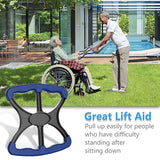 Great Lift Aid, Lift Aids to Help Seniors Stand up, Portable Stand Assist Aid for Elderly, Standing Aids & Supports, 450Lbs Weight Capacity, for Elderly Disabled Paramedic Therapist Nurse (Blue)