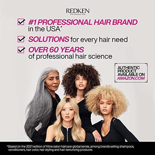 Redken Frizz Dismiss Rebel Tame Leave-In Cream, Heat Protection to 450°F, Controls Frizz & Humidity, Smooths Hair, Sulfate Free, 8.05oz