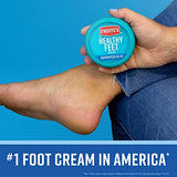 O'Keeffe's for Healthy Feet Foot Cream, Guaranteed Relief for Extremely Dry, Cracked Feet, Instantly Boosts Moisture Levels, 3.2 Ounce Jar, (Pack of 2)