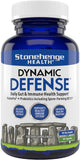 Stonehenge Health Dynamic Defense - Probiotic & Prebiotic Booster with PreforPro - Improves & Promotes Healthy Gut & Immune System Health
