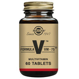 Solgar Formula VM-75, 60 Tablets - Multivitamin with Chelated Minerals - Vitamin A, B6, B12, C, D, E - Biotin, Magnesium, Calcium, Iron, Zinc - Vegan, Gluten Free, Dairy Free, Kosher - 60 Servings