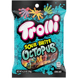 Trolli Sour Brite Octopus Gummy Worms, 4.25 Ounce