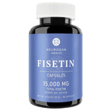 Neurogan Fisetin 500MG - 98% Pure | Healthy-Aging & Brain Health Capsules, Fisetin Supplements | Brain Supplements for Memory and Focus, Senolytic Support | Natural Polyphenols, Non-GMO, 30 Servings