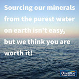 OmniBlue Ocean Minerals | 100 Percent Certified, Pure and Naturally Harvested Ocean Electrolytes as Naturally Occurring Macro & Trace Minerals | No Additives or Alterations 2 oz