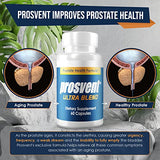 PROSVENT Advanced Prostate Support Ultra: Natural Supplement with Saw Palmetto, Pygeum, Lycopene, Stinging Nettle, Beta Sitosterol, Cranberry and More to Ease Urinary Frequency & Urgency (60 Count)