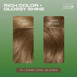 Clairol Natural Instincts Demi-Permanent Hair Dye, 7A Dark Cool Blonde Hair Color, Pack of 3