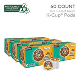 The Original Donut Shop Duos Coconut + Mocha Coffee, Keurig Single Serve K-Cup Pods, Medium Roast Coffee, 60 Count, (6 Packs of 10)