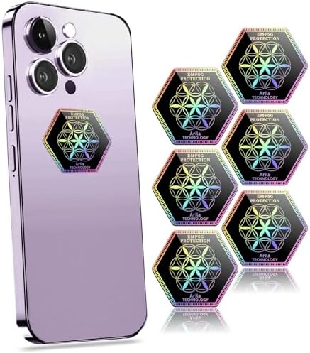 Stickers for Cell Phones//Tablets/Laptops/All Devices，Suitable for Anyone, Black(6 Pcs)