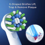 Oral-B Cross Action Electric Toothbrush Replacement Brush Heads, 10 ct.