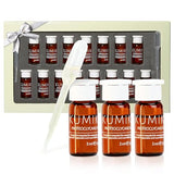 KUMIKO Ultimate Age Defying Matcha Revitalizing Facial Ampoule for Men and Women - Facial Serum Hydrates & Plumps Skin - Defend, Restore and Rejuvenate All Skin Types with Vitamin C - 15 Vials
