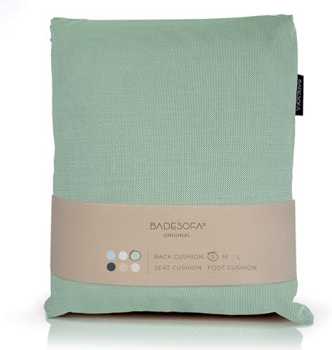 Bath Pillow S | Extra Comfortable Mesh Bath Cushion with Magic Dry Function | Green, Size: 19.7x23.6 inches | Hygienic Home Spa Pillow for Bathtub or Hot Tub