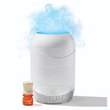 Lifelines 200 ML Waves Ultrasonic Essential Oil Diffuser - Features Cascading Mist & Colored Lights - Essential Oils Diffusers for Home - Lifelines Citrus Grove Essential Oil Blend 3 ML Included