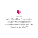 23ANDME Ancestry Service - DNA Test Kit with Personalized Genetic Reports Including Ancestry Composition with 3000+ Geographic Regions, Family Tree, DNA Relative Finder and Trait Reports