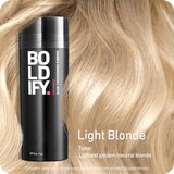 BOLDIFY Hair Fibers (56g) Fill In Fine and Thinning Hair for an Instantly Thicker & Fuller Look - Best Value & Superior Formula -14 Shades for Women & Men - LIGHT BLONDE