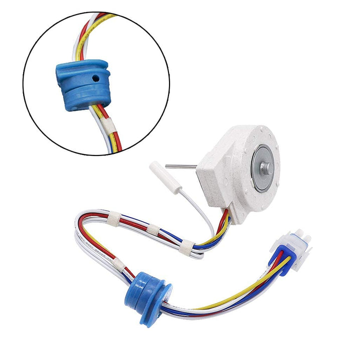 WR60X10074 Refrigerator Evaporator Fan Motor Compatible with Top Brand Replacement with PT9573009, 10534616, PS304658, 914169, 197D4492G001 and AP3191003